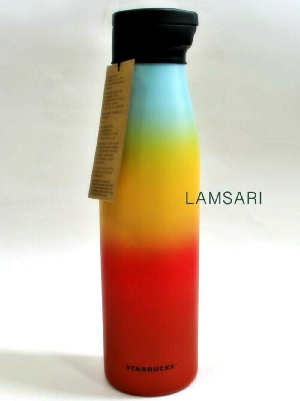 Starbucks Stainless Steel Rainbow Water Bottle